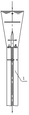 Large container ship guide rail frame and welding process thereof