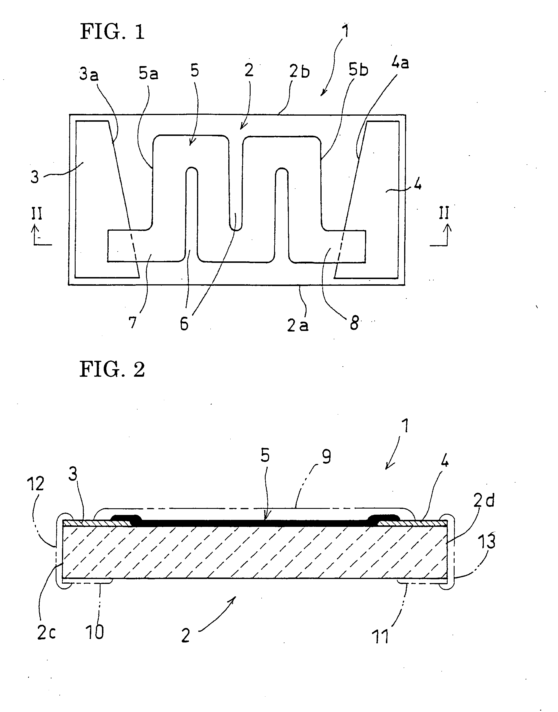 Chip resistor and its manufacturing process