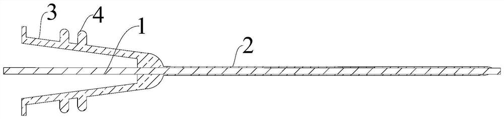 Catgut embedding private nursing device and use method