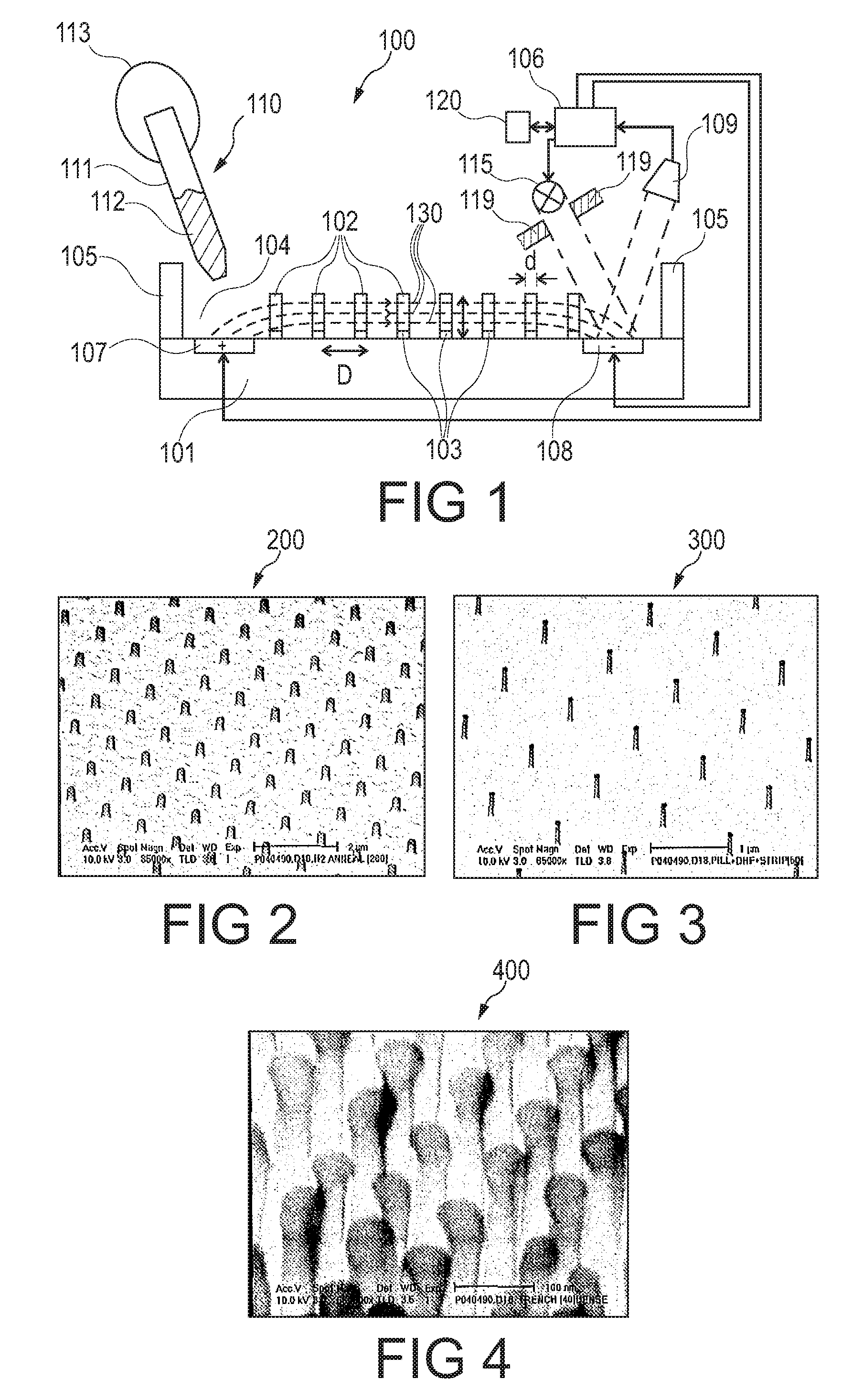 Fluid separation structure and a method of manufacturing a fluid separation structure