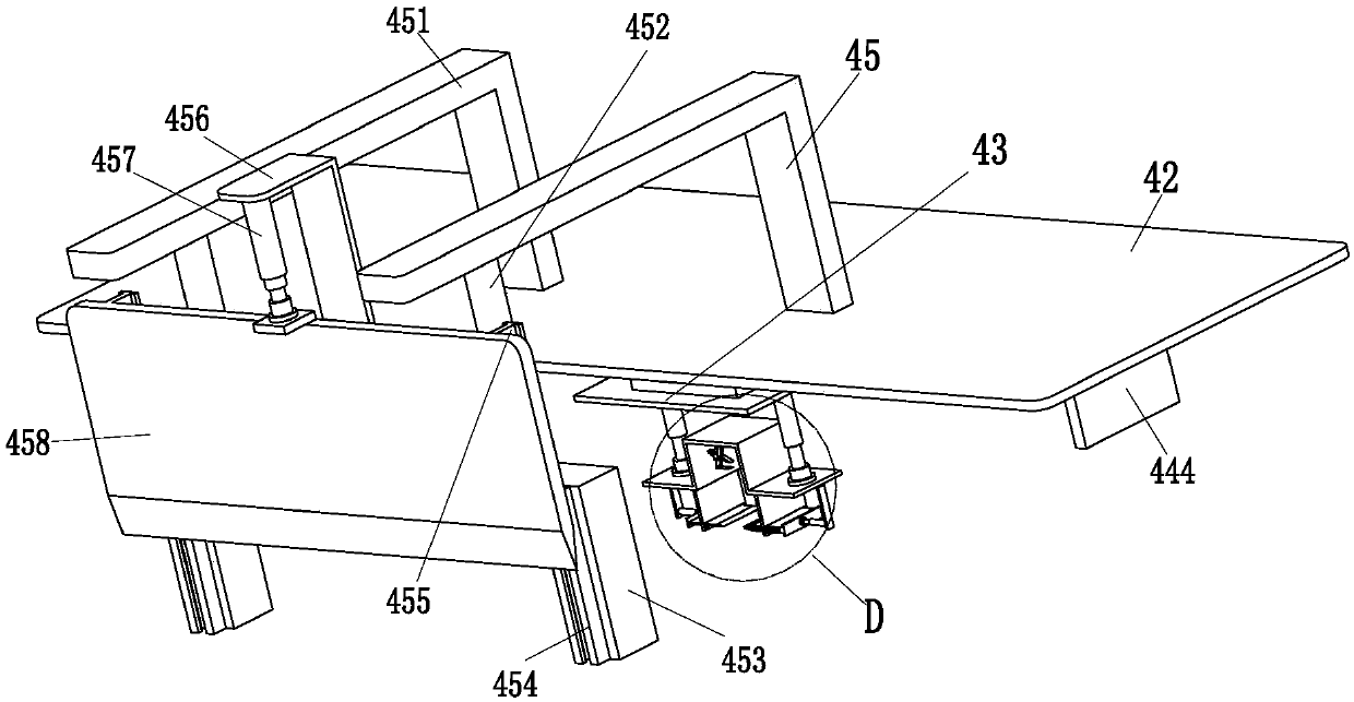 Intelligent pork processing machine capable of automatically removing and grabbing head and feet