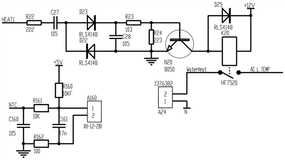 Safety protection measure of washing machine with heating function