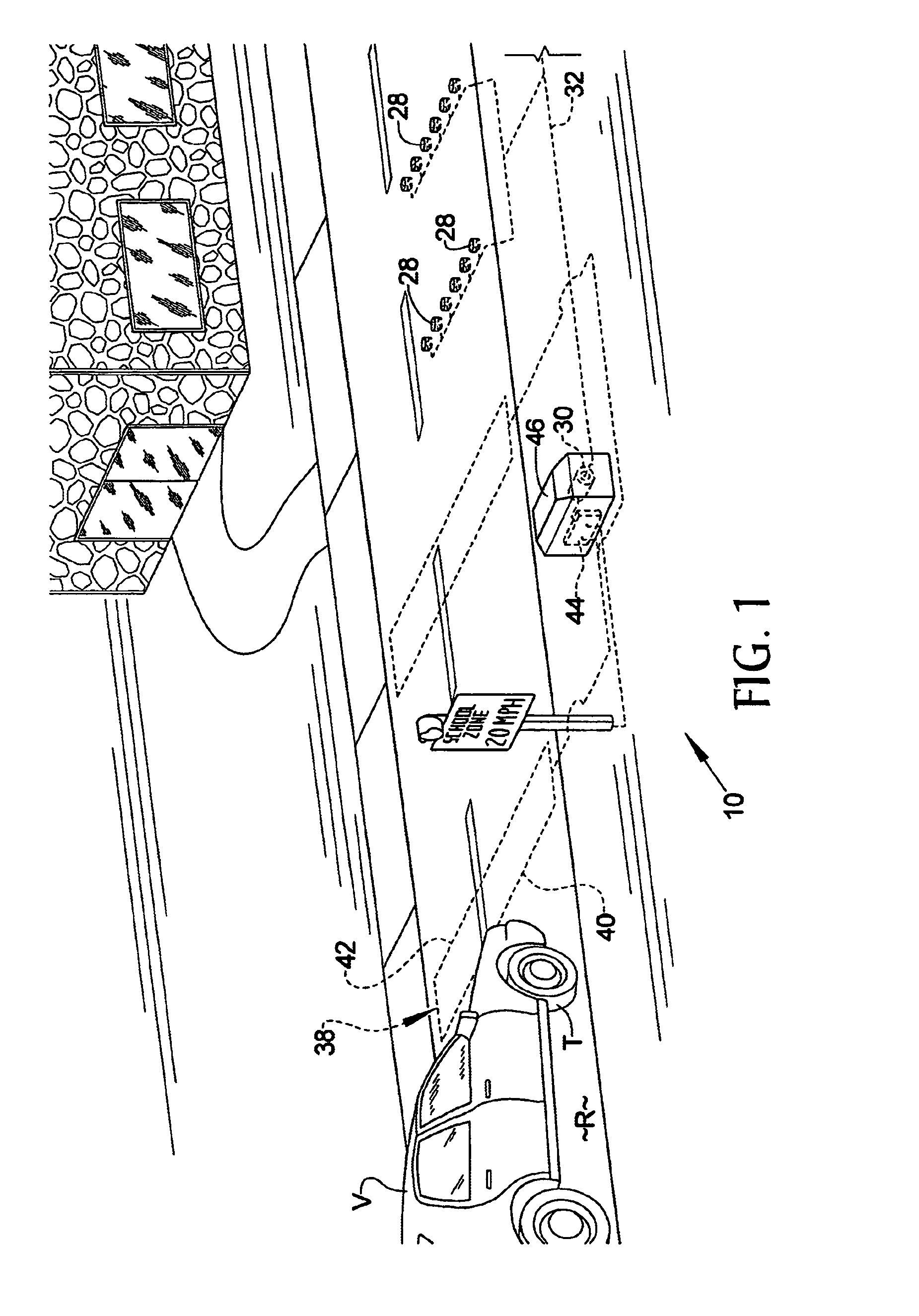 Retractable speed bump