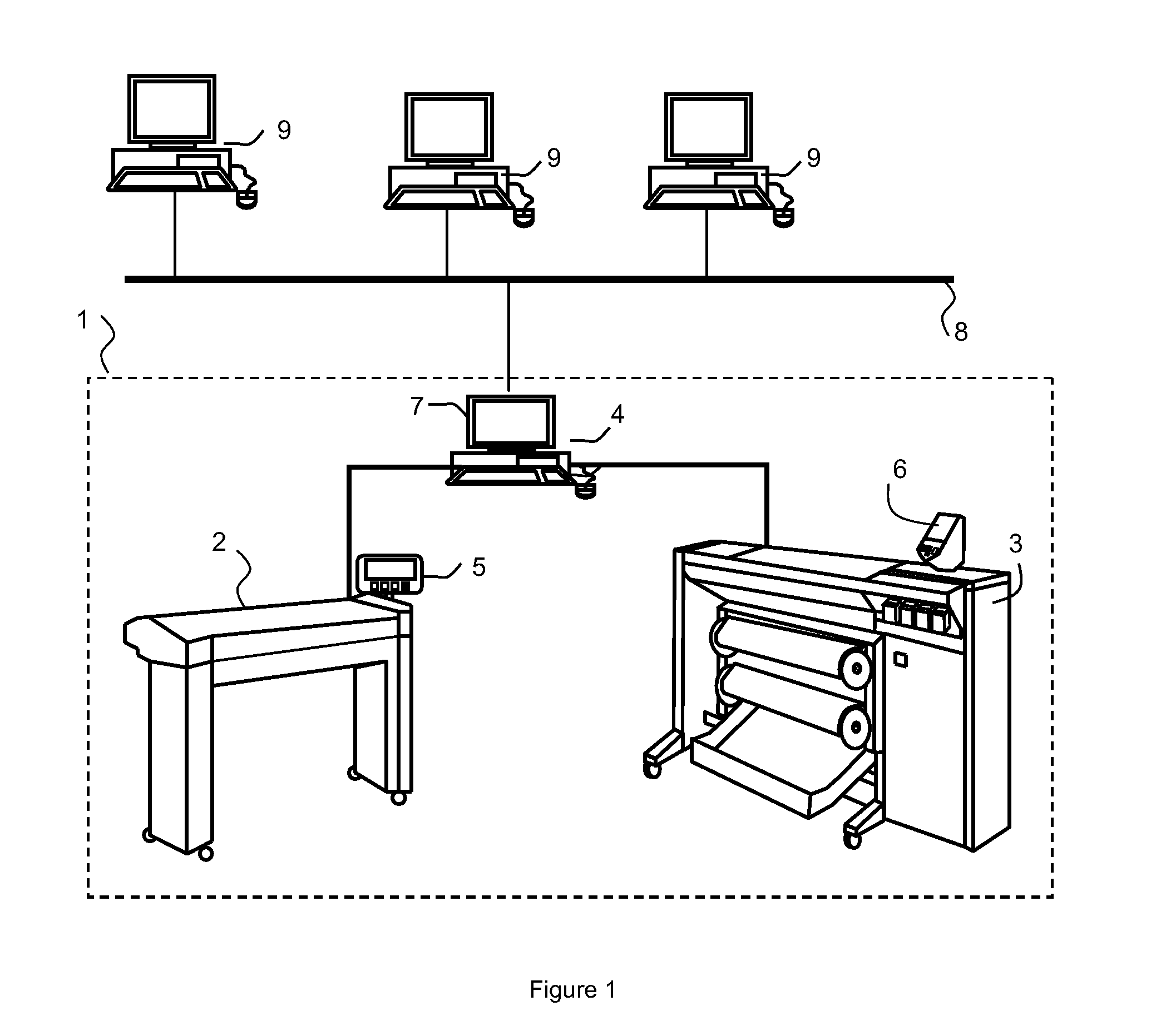 Image processing system for processing a digital image and image processing method of processing a digital image