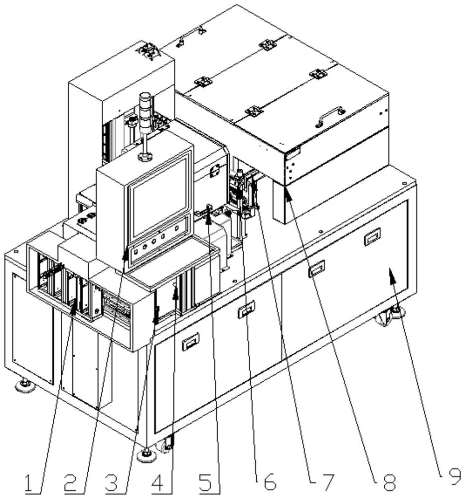 Wafer full-automatic screen printing machine