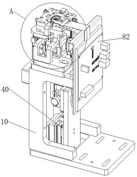 A light transmittance precision detection mechanism