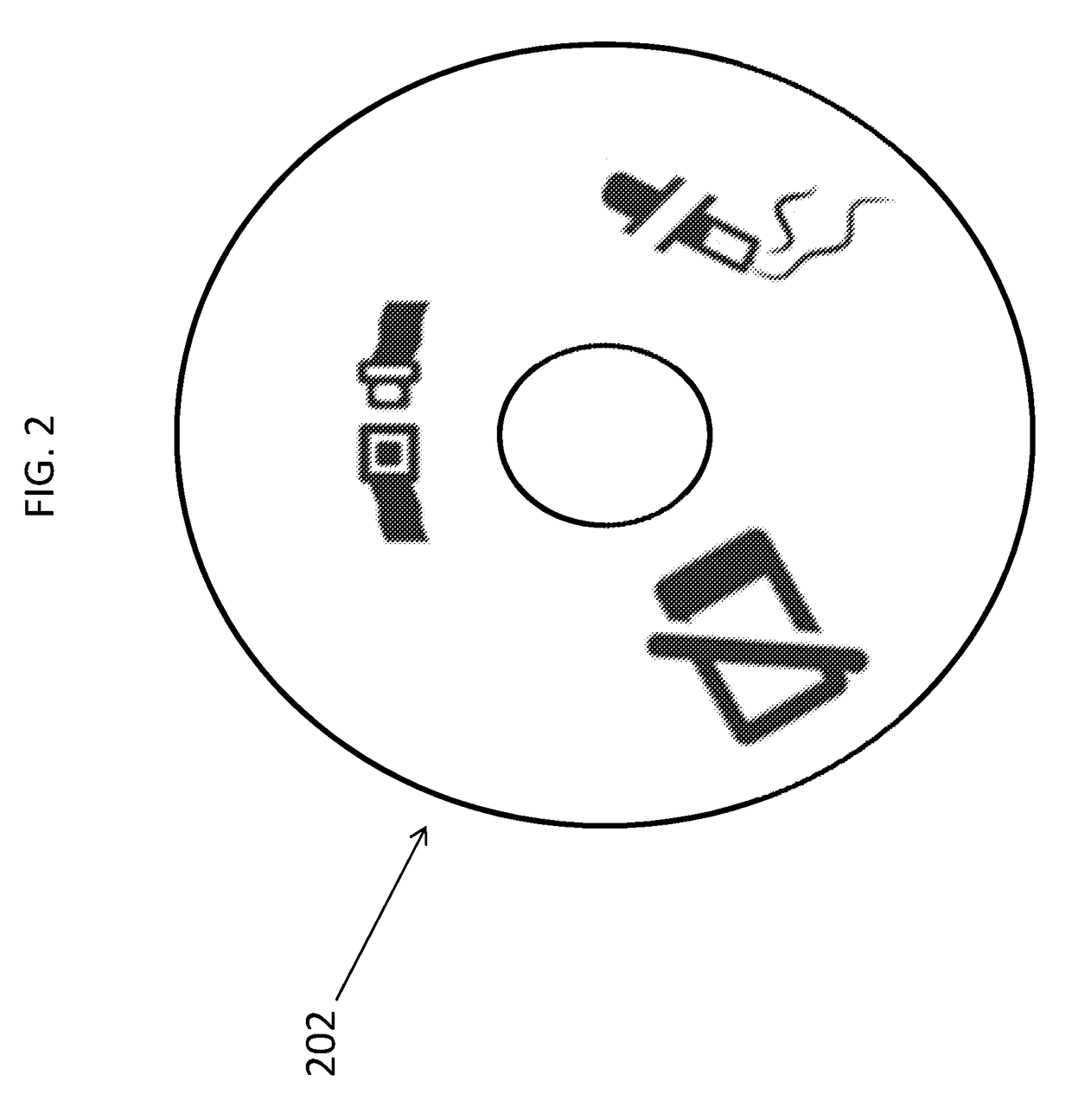 Projector type indicator sign