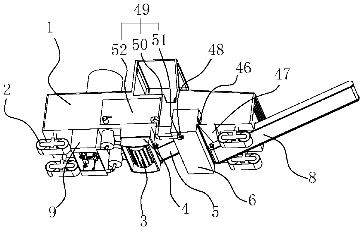 A milling machine capable of separating asphalt and gravel