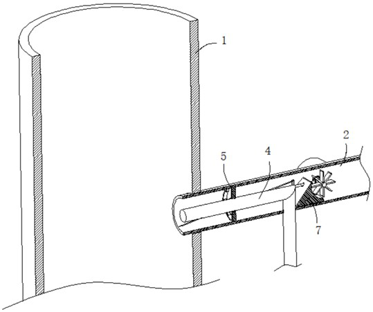 Speed-adjustable sampling device for static pressure balance method