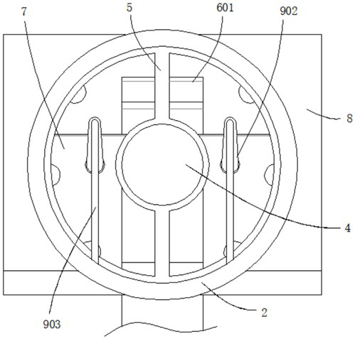 Speed-adjustable sampling device for static pressure balance method