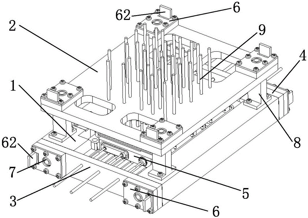 Integrated welding device for microwave component