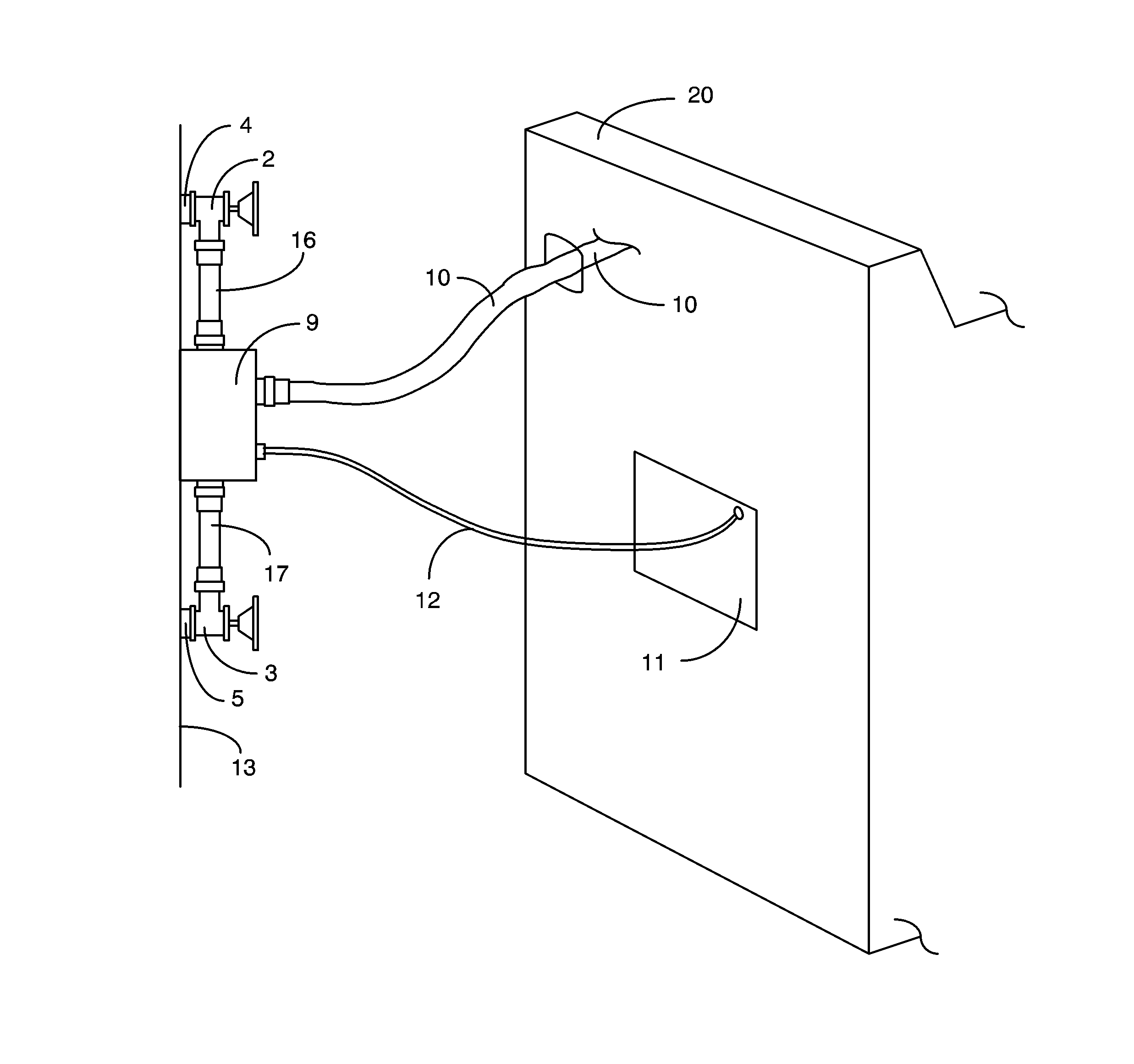 Apparatus And Method For Supplying Hot, Cold Or Mixed Water To A Washing Machine Using A Single Water Supply Hose