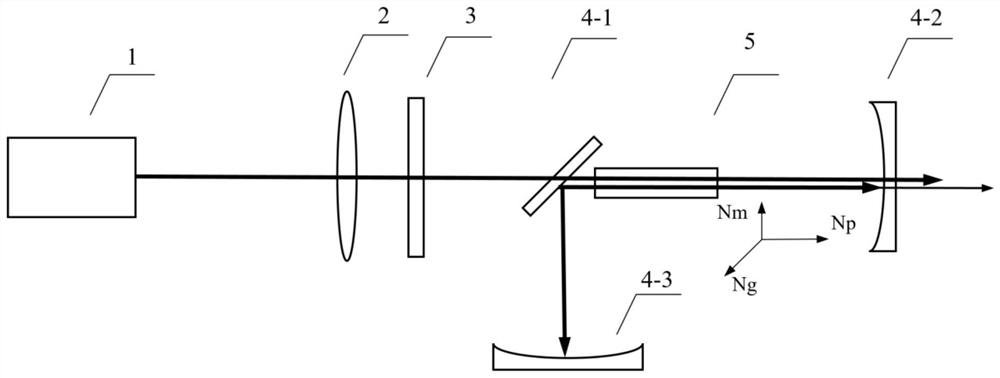 An Orthogonal Polarization Dual-Wavelength Laser with Adjustable Power Ratio