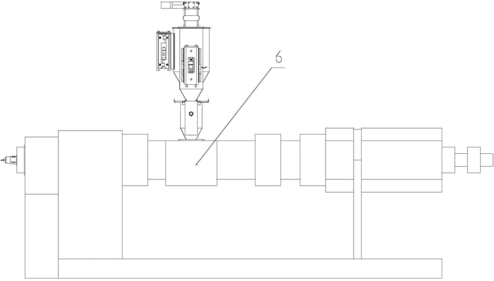 Extruder batching and flow control system and control method thereof