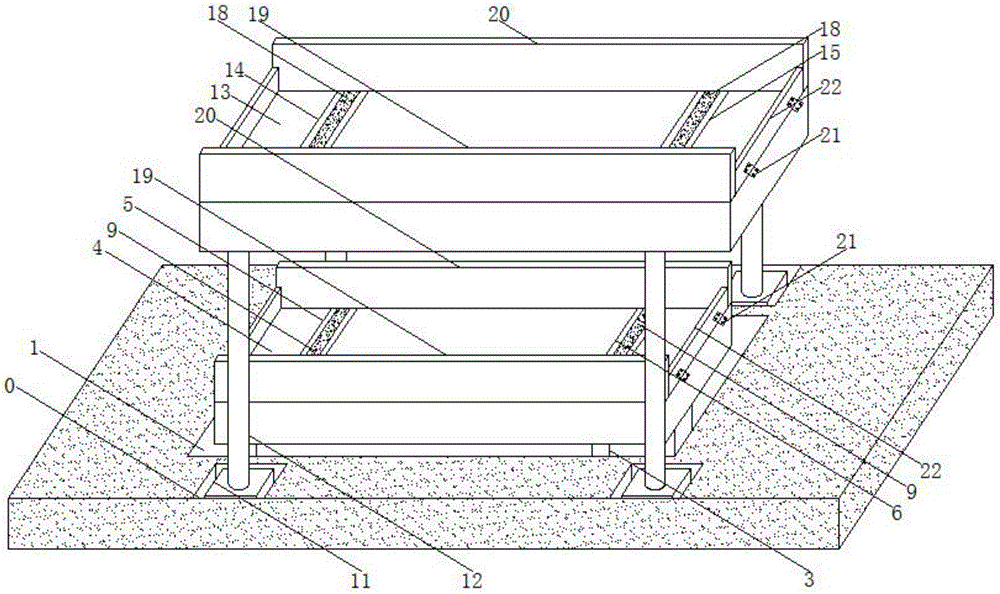 Pit-type simple lifting garage