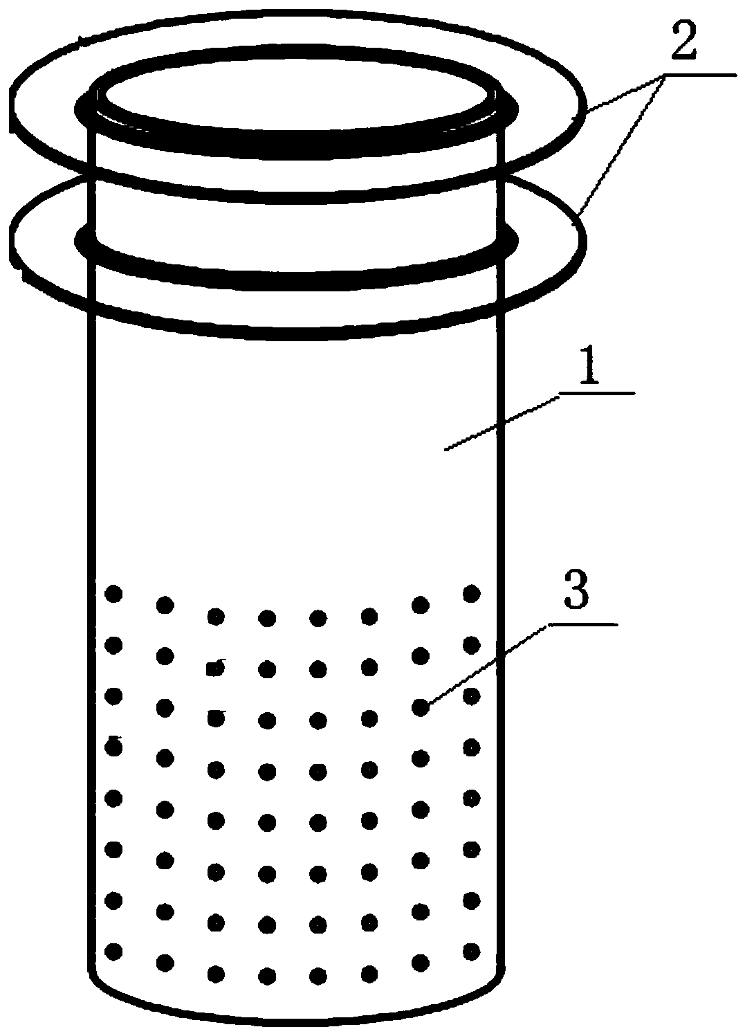 Soakaway pit dewatering device and soakaway pit construction method