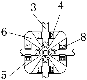 Unmanned plane arm with adjustable arm radians and angles