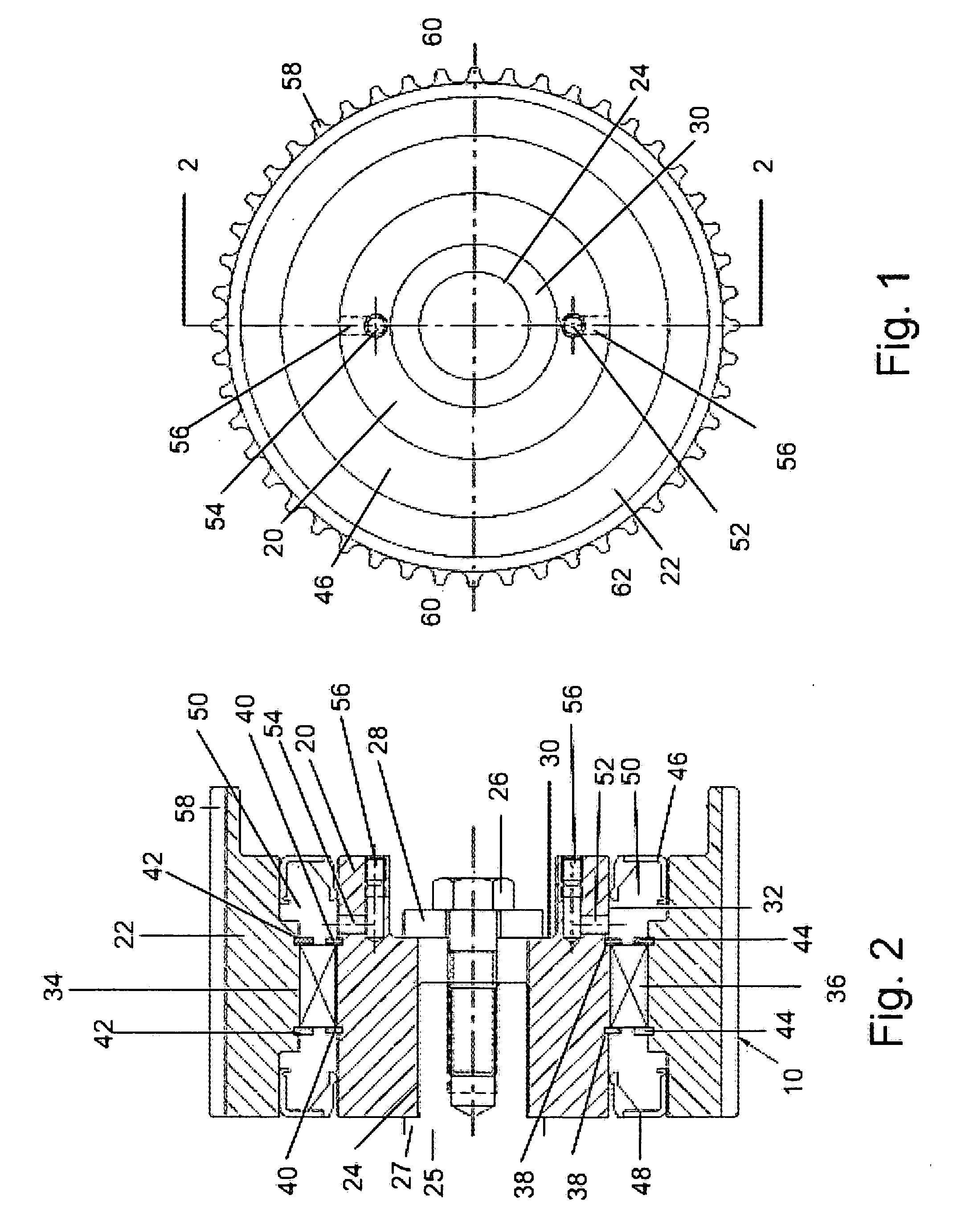 Supercharger drive pulley