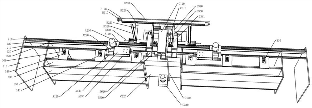 Automatic stretching device for energetic powder material copper pipe for spaceflight pyrotechnic device