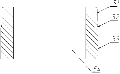 Stamping part side wall curled rebounding control stamping device