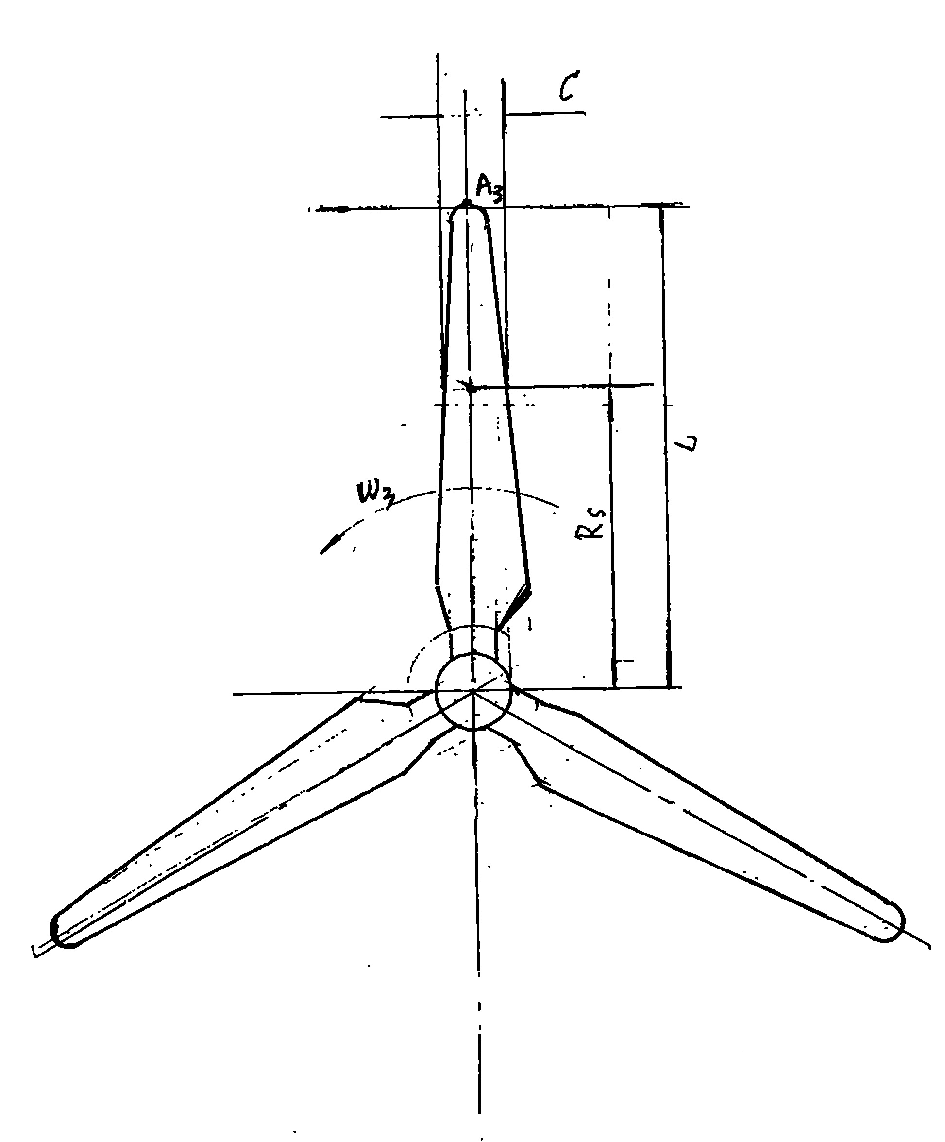 Sail type vertical axis wind power generator