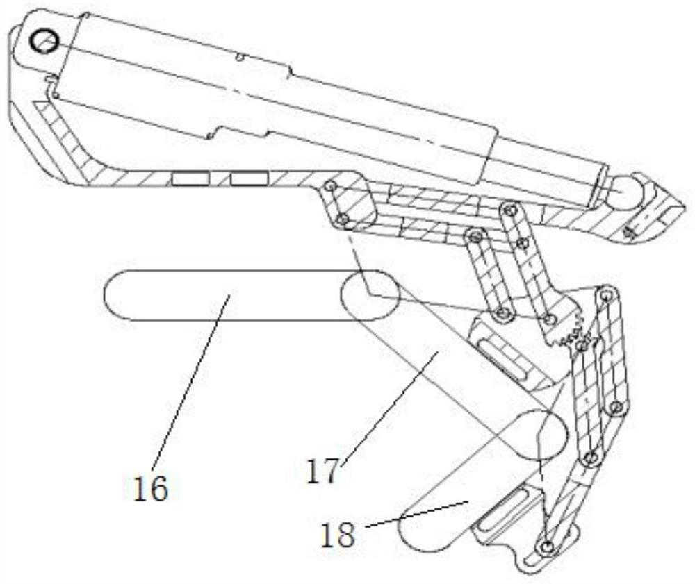 A four-finger driving mechanism for rehabilitation training