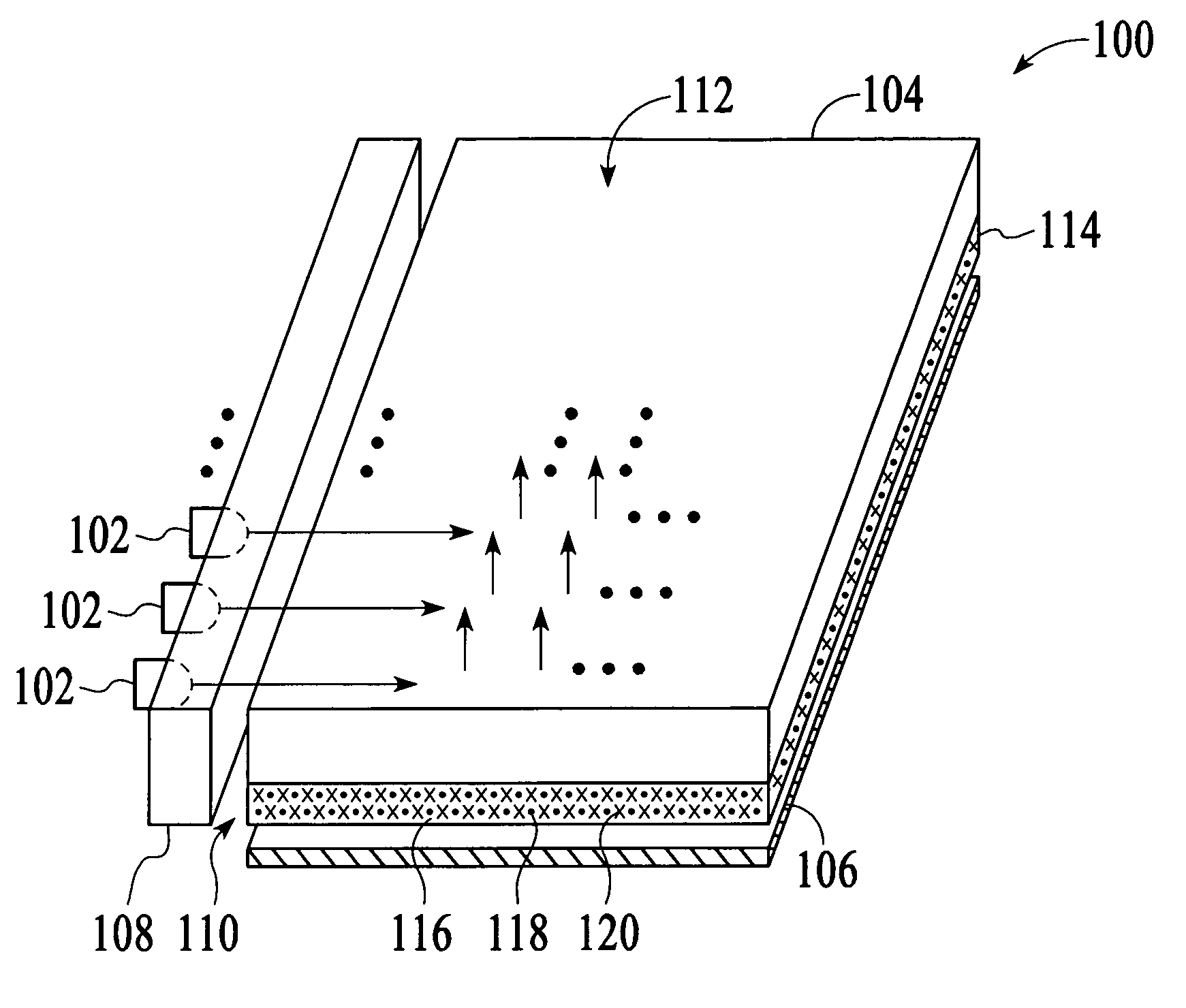 Device and method for providing illuminating light using quantum dots