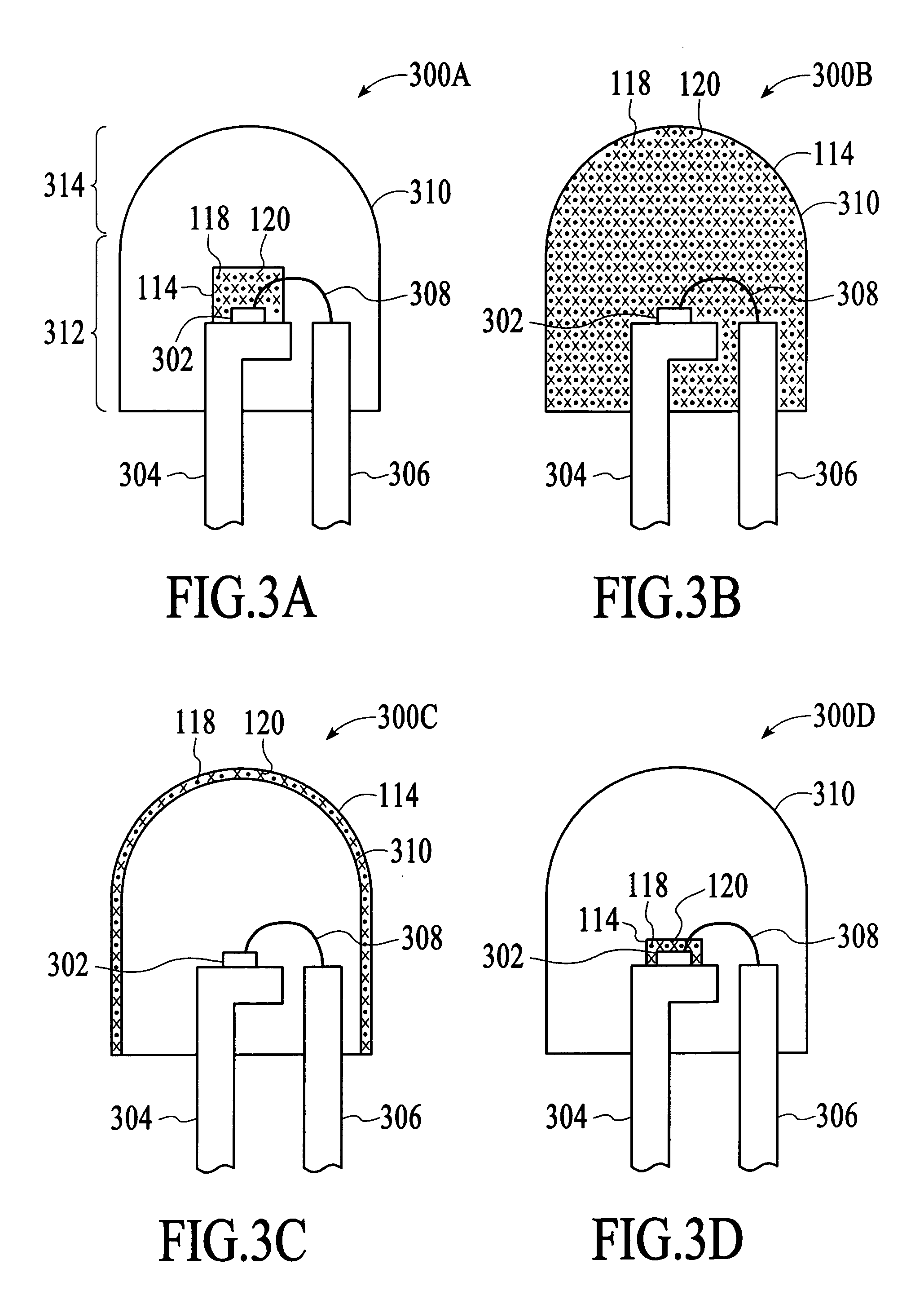 Device and method for providing illuminating light using quantum dots