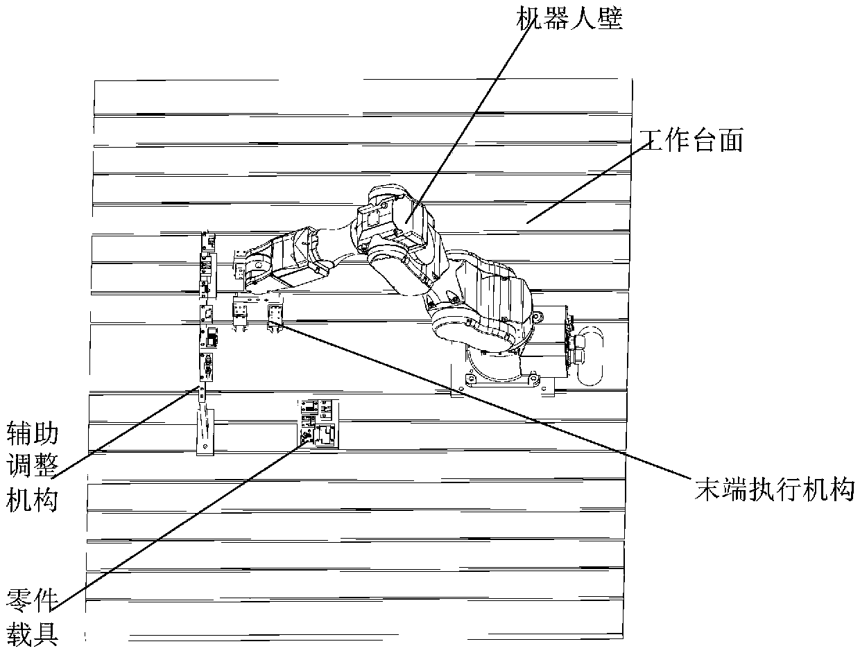 Circuit breaker flexible automatic assembly manufacturing process and matched production line thereof