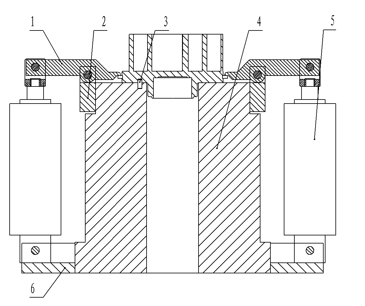 Method for machining molded line of scroll plate