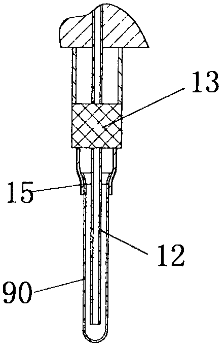 Nitrogen blowing instrument and nitrogen blowing instrument test tube mounting seat