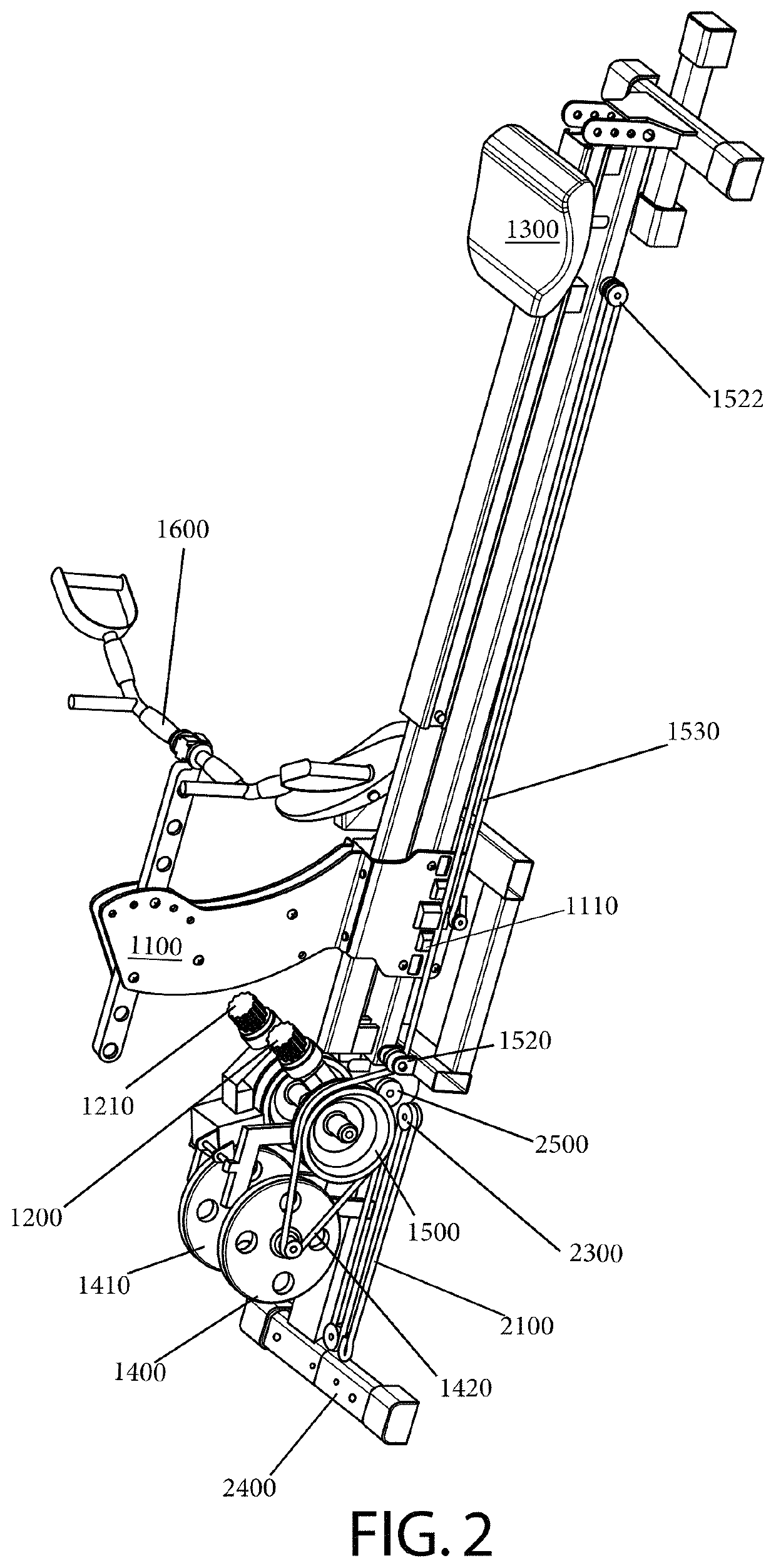 Bi-directional resistance exercise machine