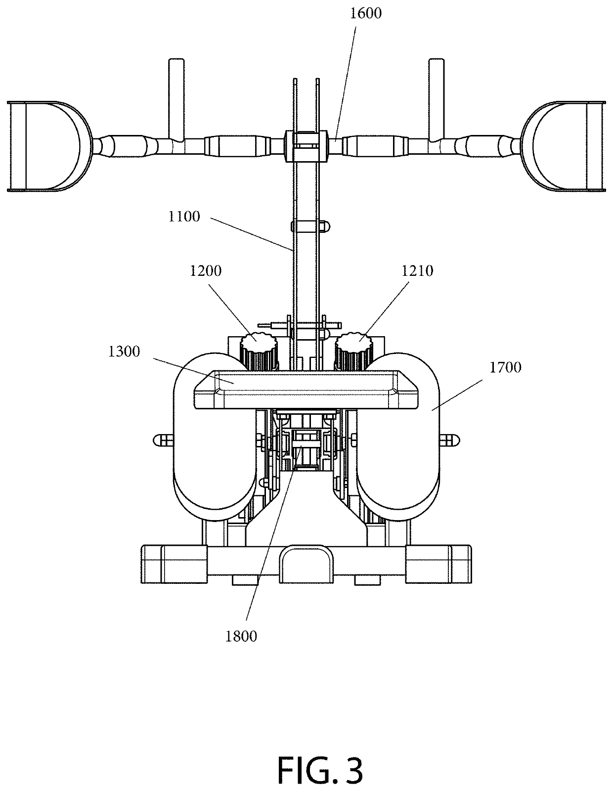 Bi-directional resistance exercise machine