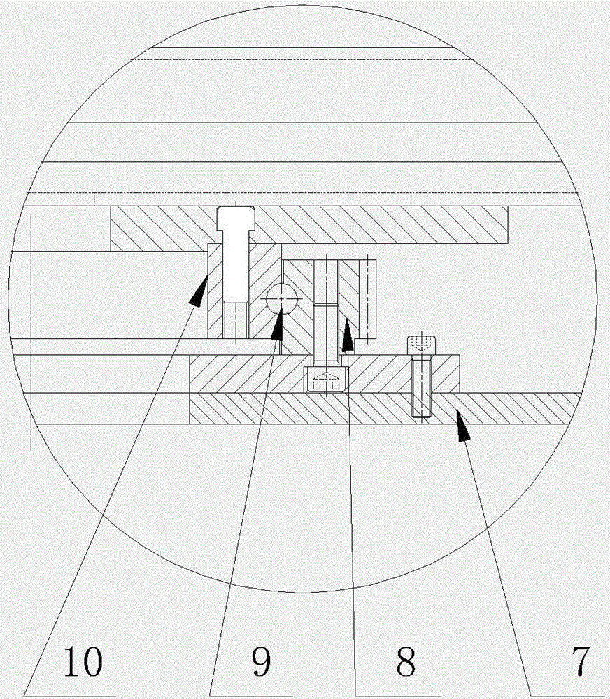 Conveying platform rotating mechanism for underground bicycle garage