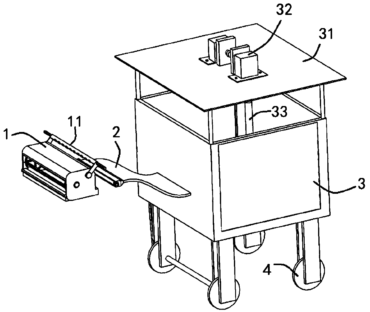 Automatic tea picking machine