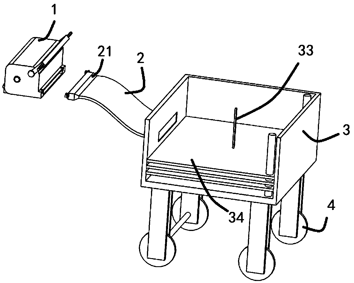 Automatic tea picking machine