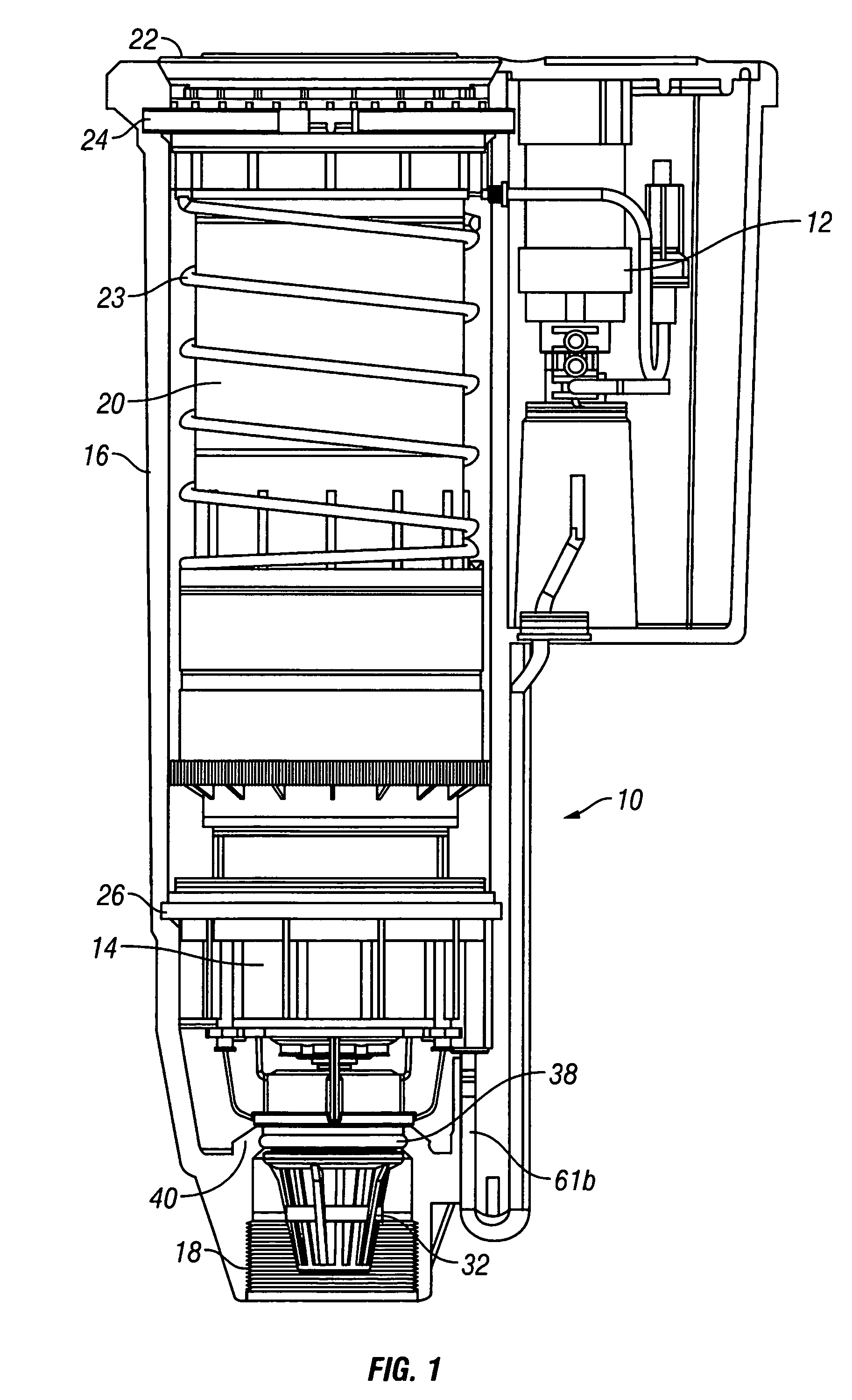 Sprinkler having valve module with reciprocating valve seat