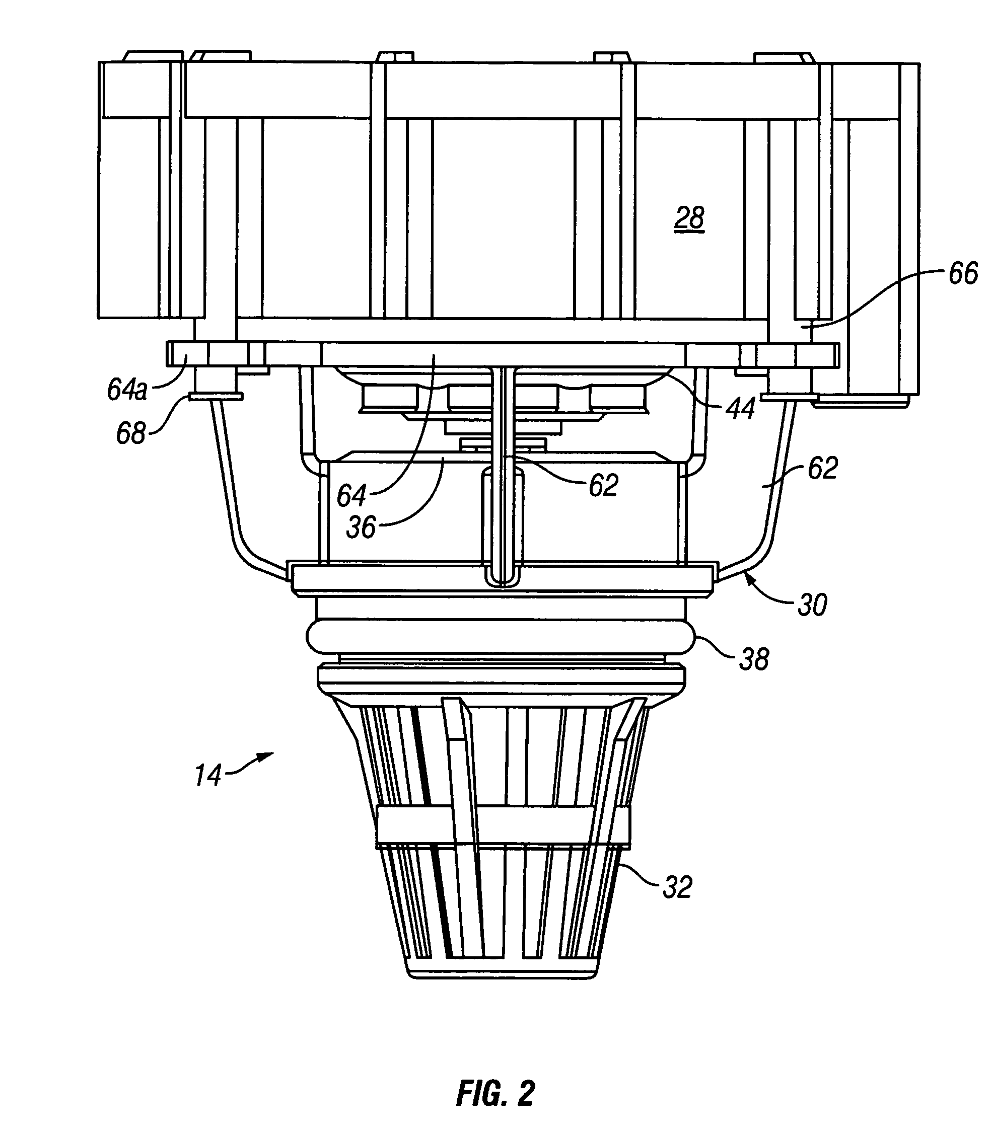 Sprinkler having valve module with reciprocating valve seat