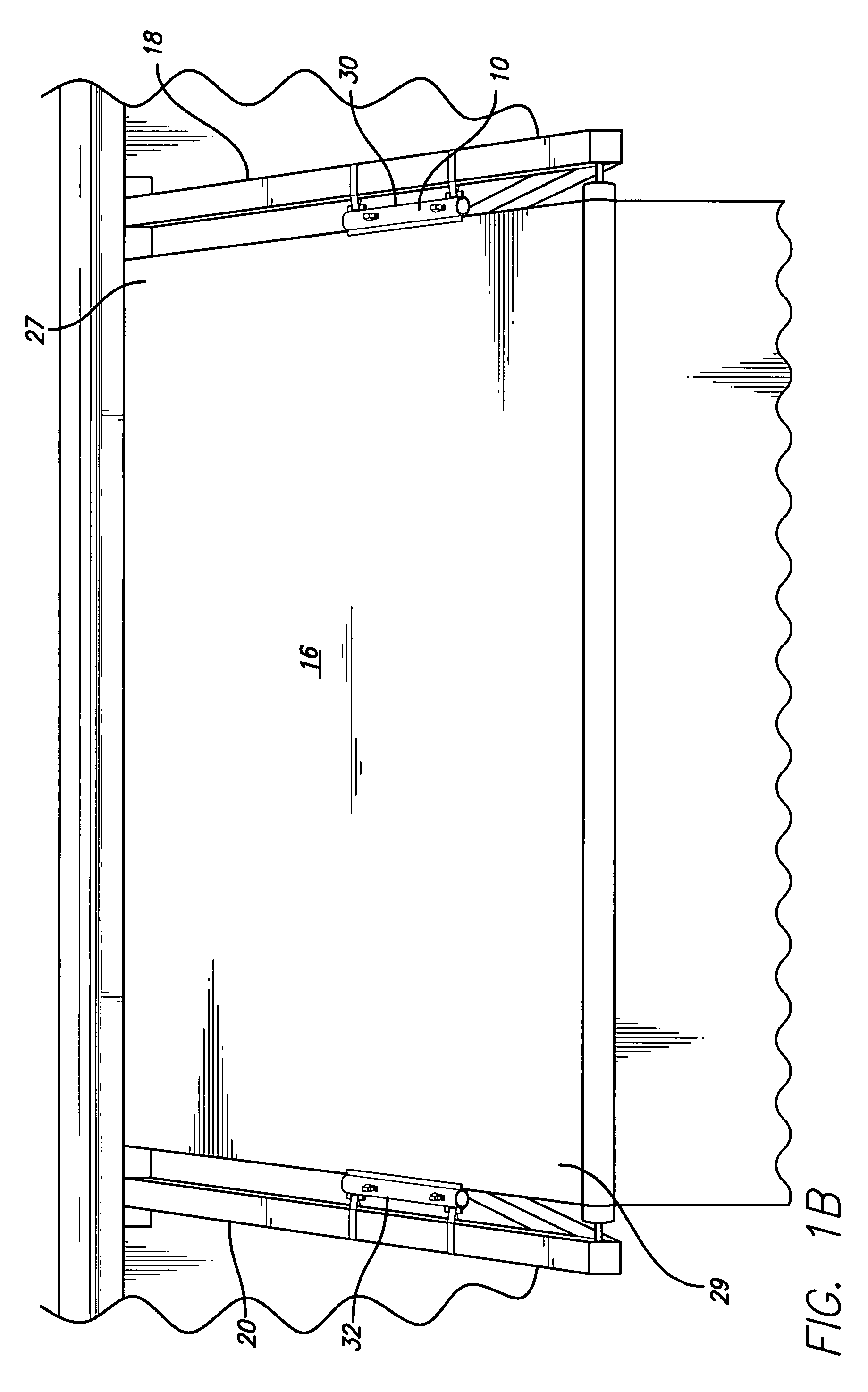 Awning clamping assembly