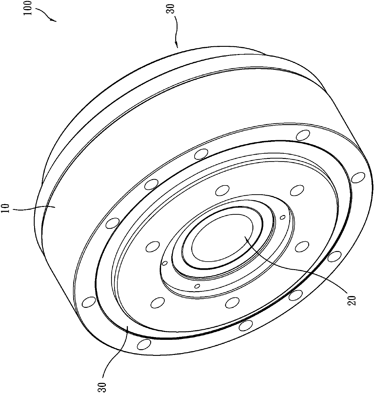 Cycloid type reducer