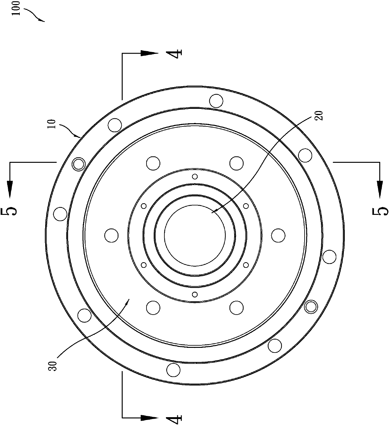 Cycloid type reducer