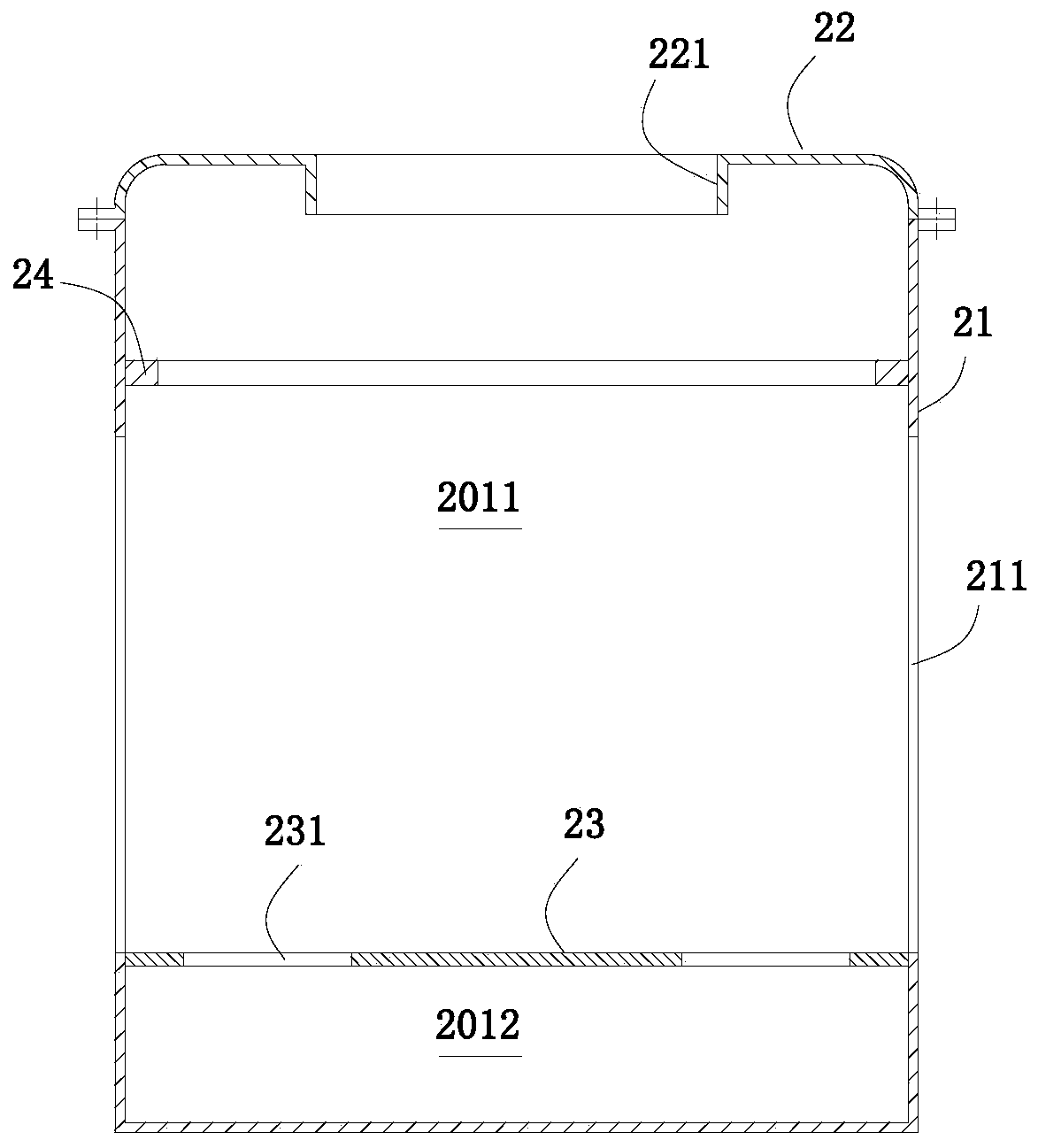 Closestool for nursing bed, nursing bed and use method