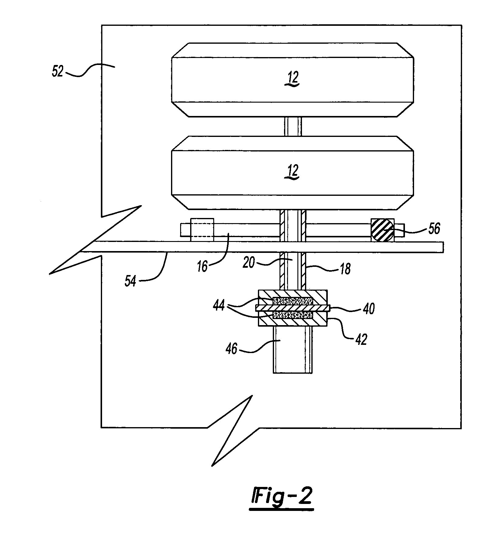 Inboard braking trailer wheel end assembly