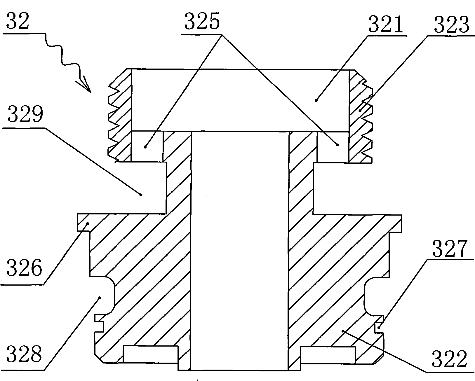 Suction nozzle of electronic atomizer