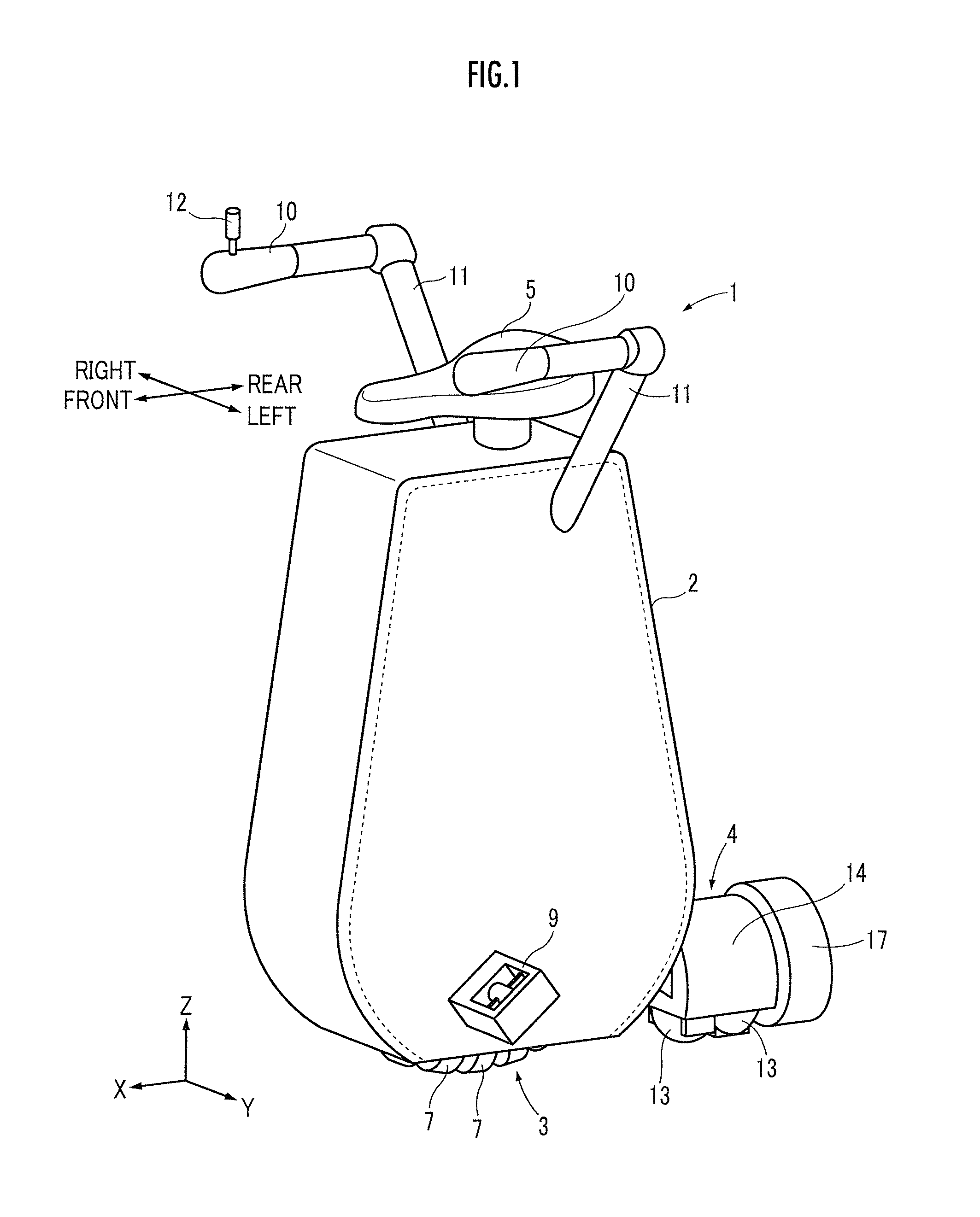 Inverted pendulum type vehicle