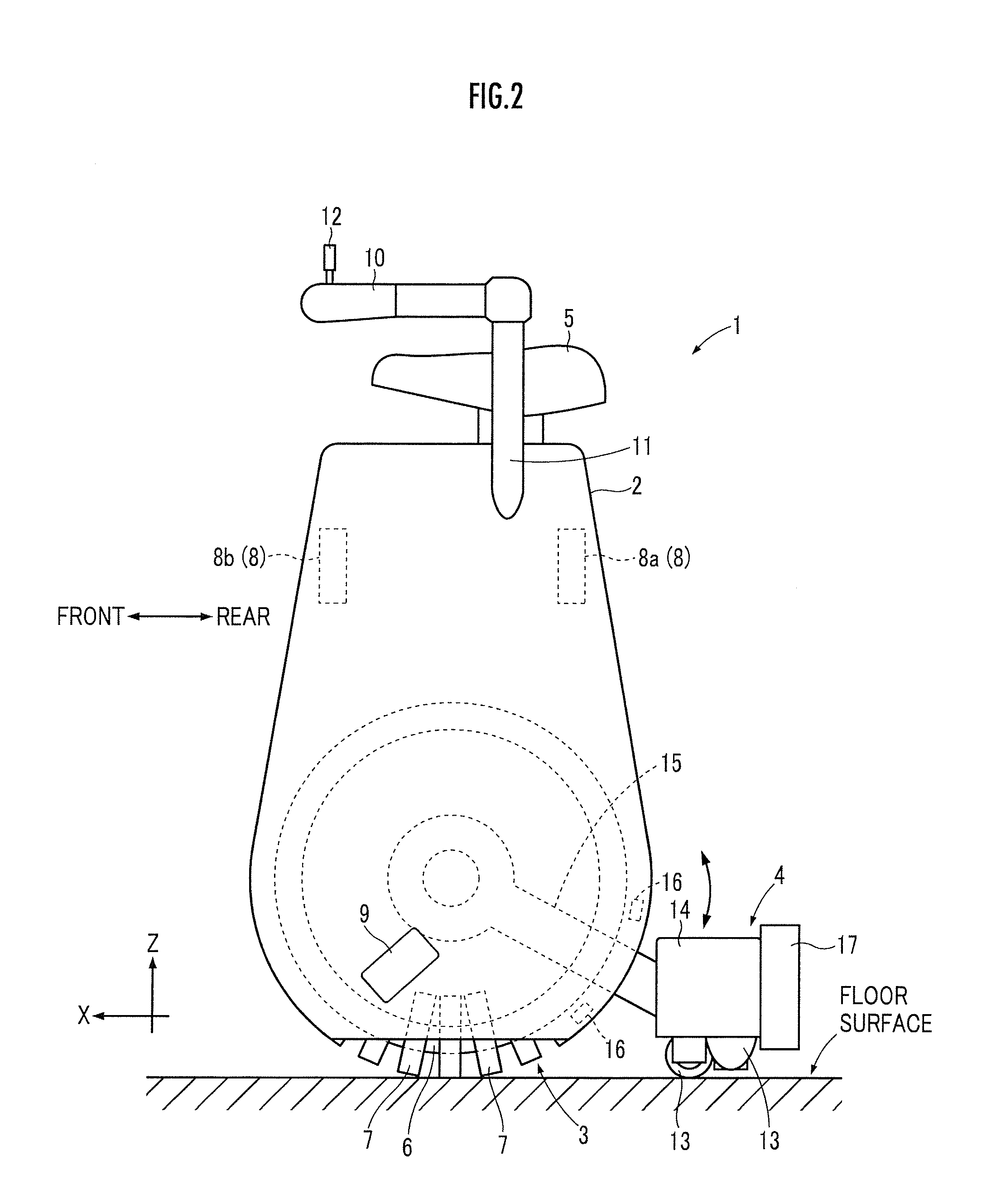 Inverted pendulum type vehicle