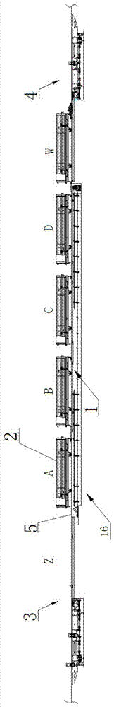 Die conveying system for aerated concrete block delaying curing stage and operating method