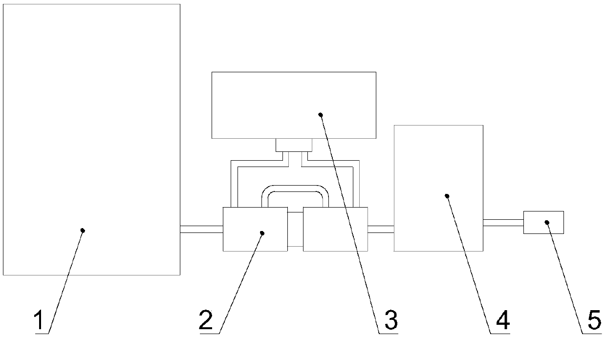 A kind of nano-reoxidized high-hydrogen bubble water and its preparation device and preparation method