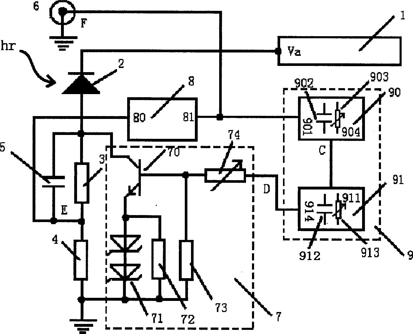 Single photon detector with high counting rate