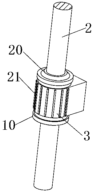 Punching machine with multiple copper sleeves and multiple guide columns